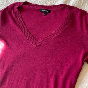 Express V Neck Sweater